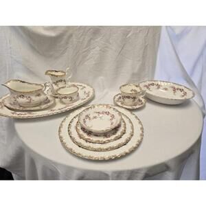 Royal Albert Dimity Rose Bone China Dinnerware Set